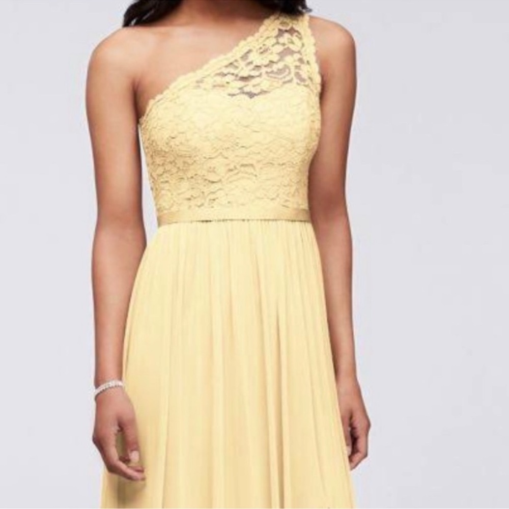 EUC Canary yellow bridesmaids dress - Picture 2 of 10